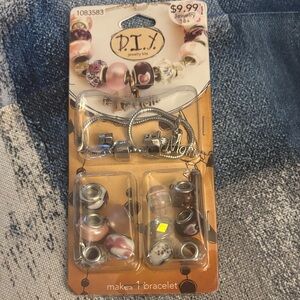 Pink and Purple Mom Charm Bracelet Kit